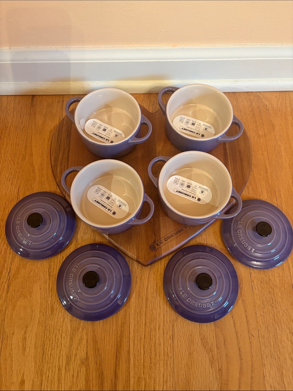 Le Creuset One 10cm Round Cocotte Ultra Violet - Picture 7 of 9